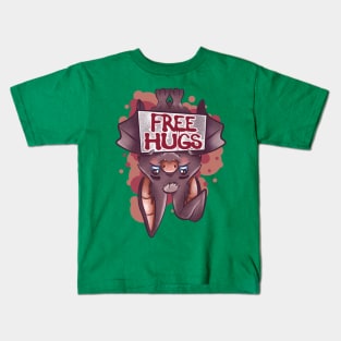 bat free hugs cute and funny Kids T-Shirt